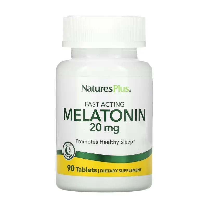 Мелатонин, Melatonin 20mg - 90 vcaps