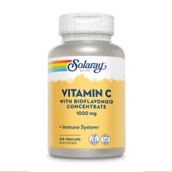 Витамин C, Vitamin C with Rose Hips, Acerola & Bioflavonoids 1000mg - 100 vcaps