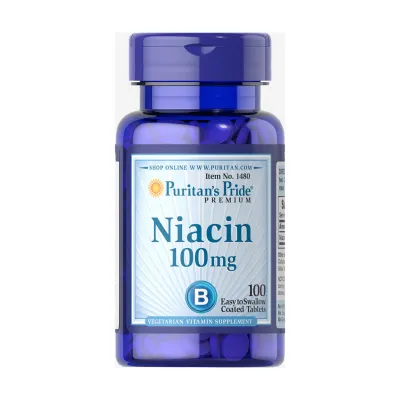 Ниацин, Niacin 100 mg - 100 tabs