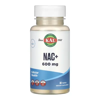 Аминокислота N-Ацетилцистеин, NAC+ 600mg - 30 caps