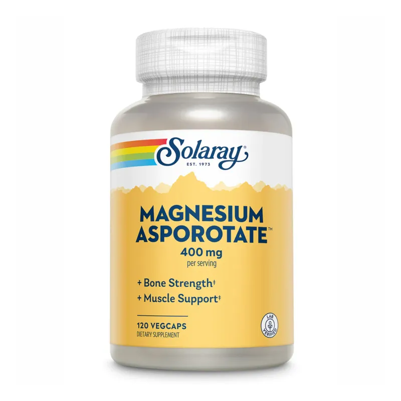 Аспартат магния, Magnesium Asporotate 400mg - 120 vcaps
