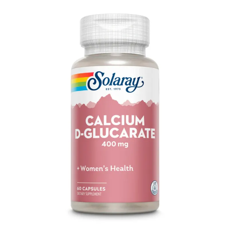 D-глюкарат кальция, Calcium D-Glucarate 400mg - 60 caps