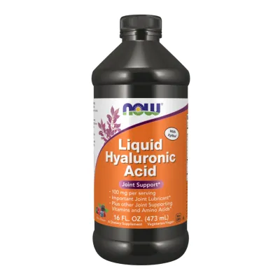 Гіалуронова кислота Now Foods (Liquid Hyaluronic Acid) — 473 мл, berry