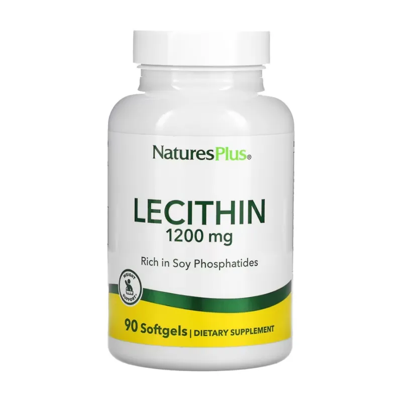 Соєвий лецитин, Lecithin 1200 mg - 90 softgels