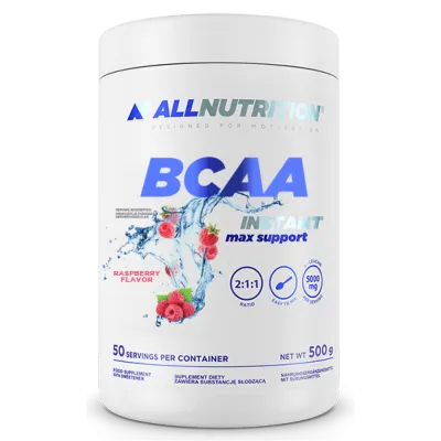 Комплекс аминокислот, BCAA Max Support Instant - 500g Raspberry
