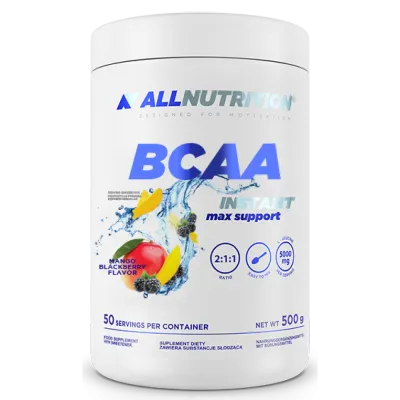 Комплекс аминокислот, BCAA Max Support Instant - 500g Mango Blackberry