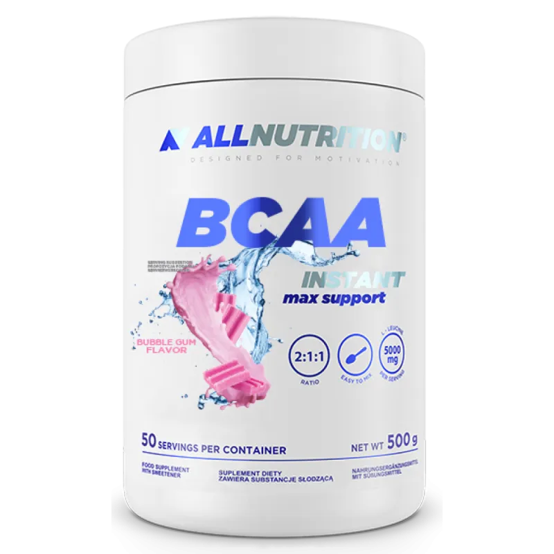 BCAA Max Support Instant - 500g Bubble Gum