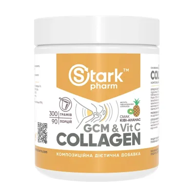 Хондропротектор, Stark GCM Collagen+Vitamin C - 300g Qiwi Pinapple