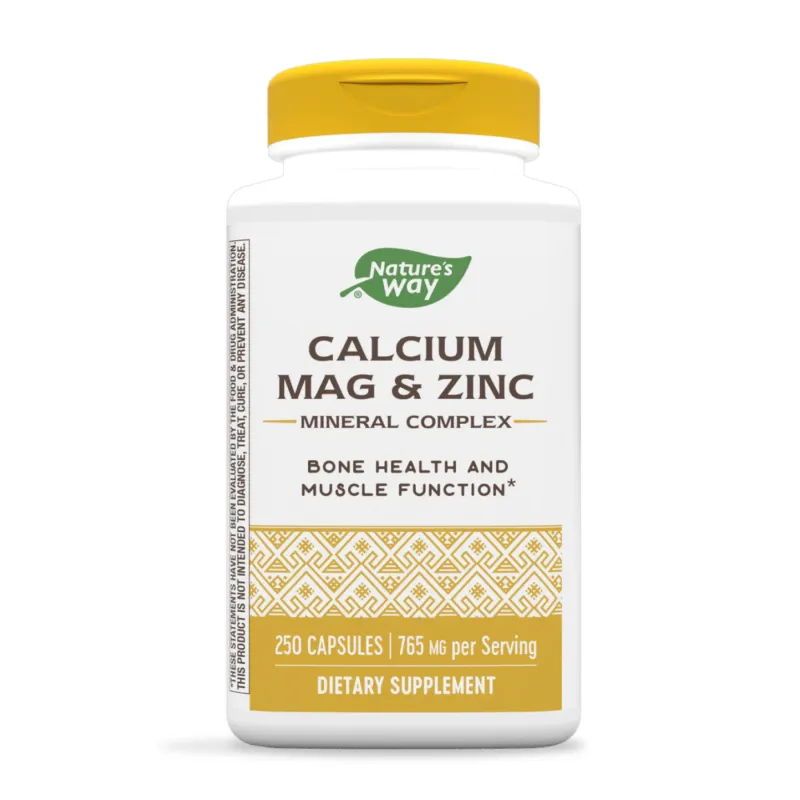 Кальций Магний Цинк, Calcium-Magnesium-Zinc - 250 caps