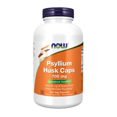 Псилиум (шелуха подорожника), Psyllium Husk 700mg - 360 vcaps