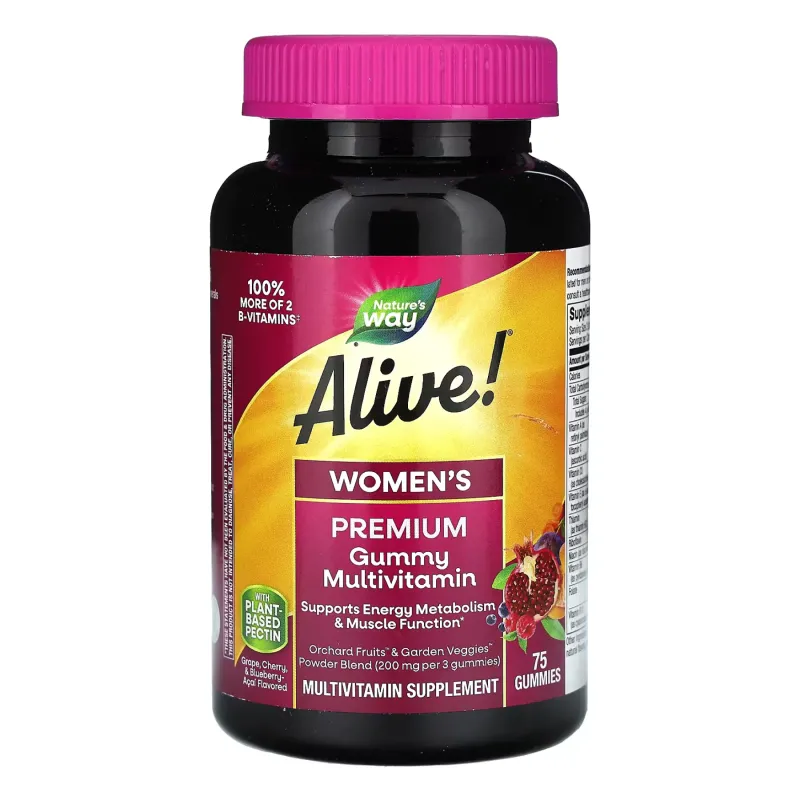 Мультивітаміни Nature's Way (Women's Premium Gummies Multivitamin) — 75 gummies