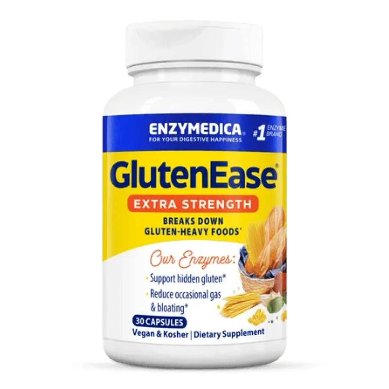 Комплекс для переваривания глютена, GlutenEase Extra Strength - 30 caps