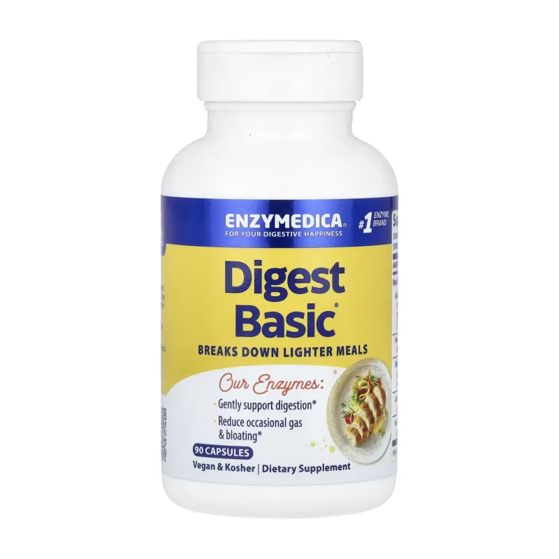 Ферменти для травлення, Digest Basic - 90 caps