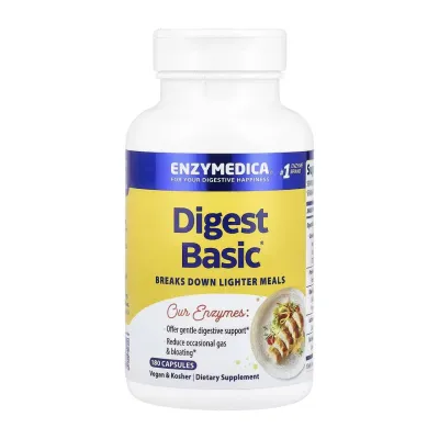 Ферменти для травлення, Digest Basic - 180 caps