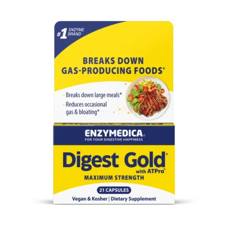 Пищеварительные ферменты, Digest Gold - 21 caps