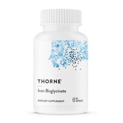 Залізо Thorne (Iron Bisglycinate) — 60 таблеток