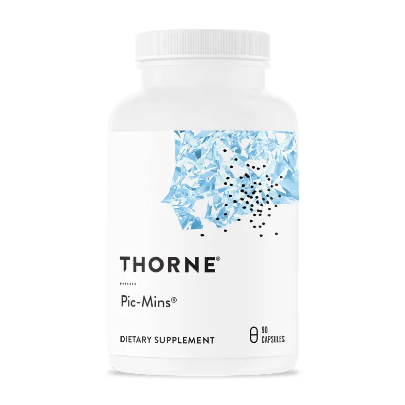 Комплекс минералов в хелатной форме, Thorne Pic-Mins - 90 caps