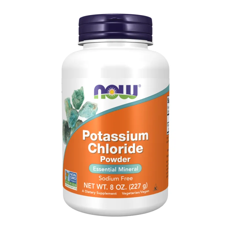 Калій Now Foods (Potassium Chloride Powder) — 227 г