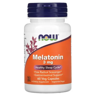 Мелатонин, Melatonin 3mg - 60 caps