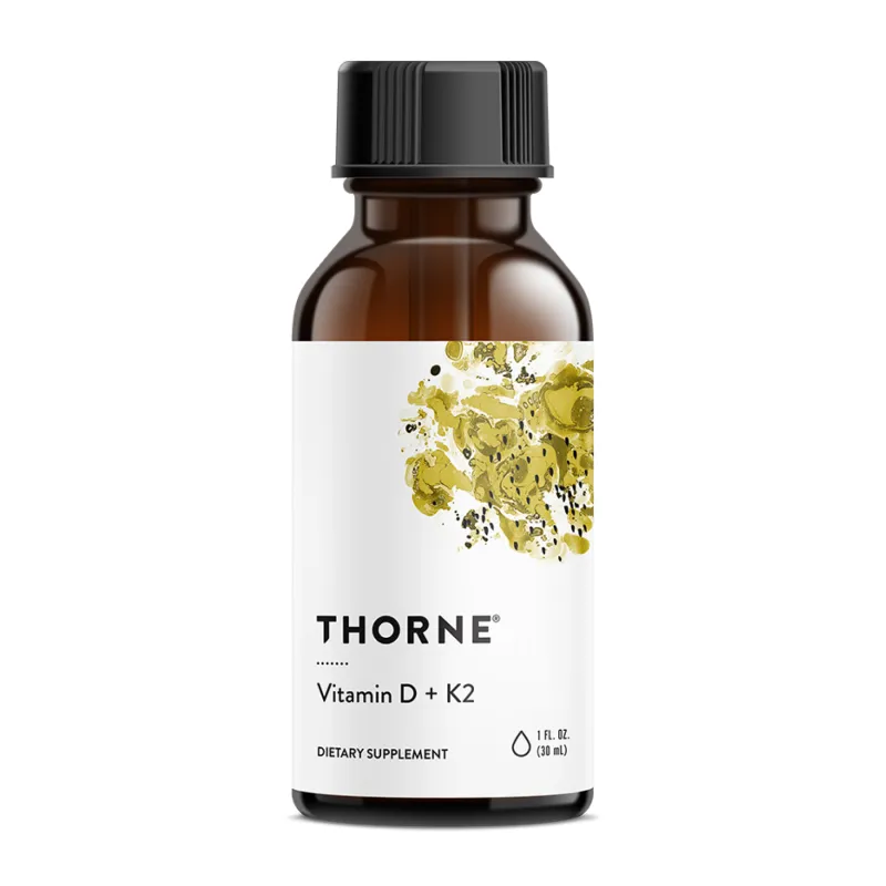 Витаминный комплекс, Vitamin D+K2 - 1oz
