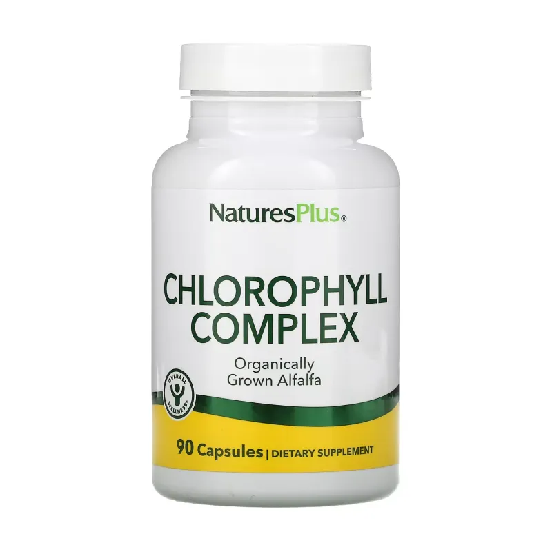 Хлорофилл высокой концентрации, Chlorophyll 600mg - 90 vcaps