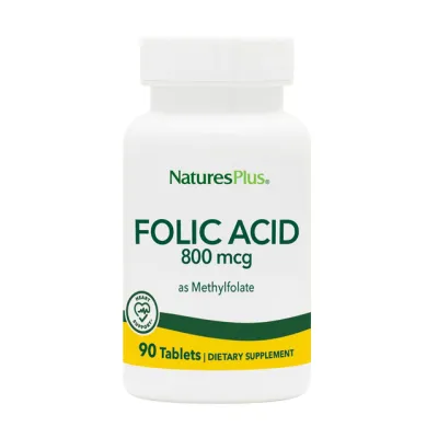 Фолиевая кислота, Folic Acid 800mcg - 90 tabs