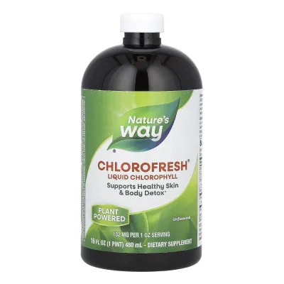 Рідкий хлорофіл без смаку, Chlorofresh® Liquid - 16 oz Unflavored