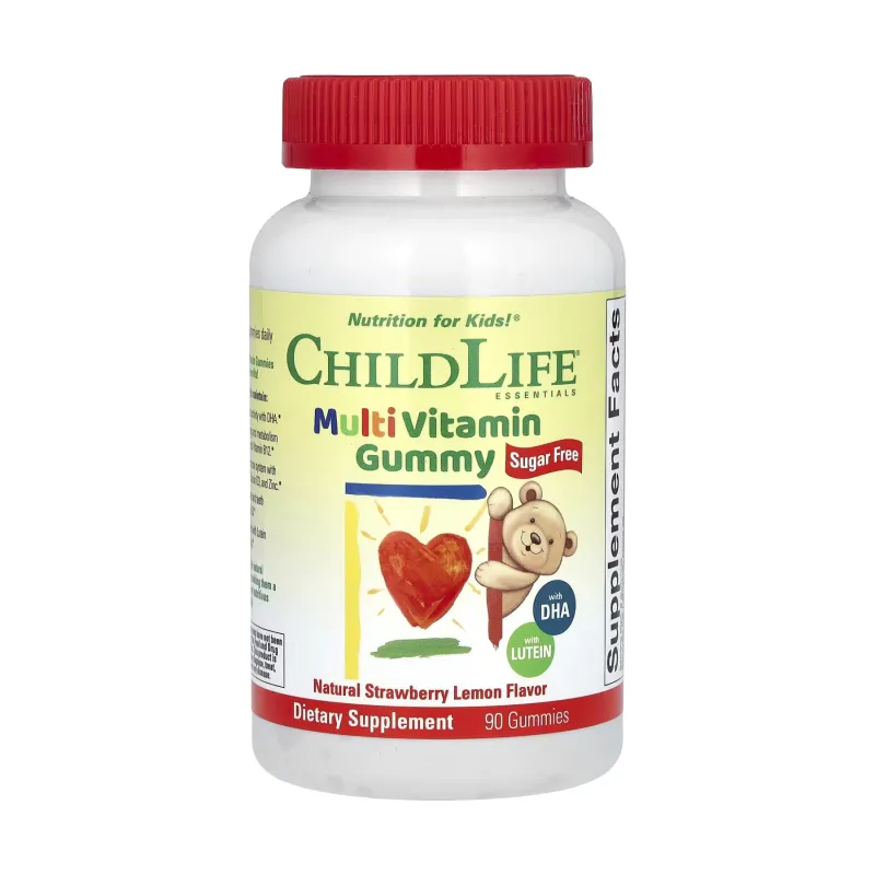 Детские мультивитамины с ДГК и лютеином, Multi Vitamin Gummy - 90 gummies