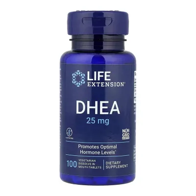Дегідроепіандростерон, DHEA 25 mg - 100 lozenges