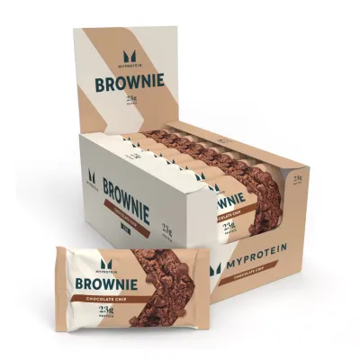 Протеиновое печенье, Protein Brownie - 12x75g Chocolate Chunk