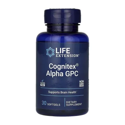 Підтримка пам'яті та когнітивної функції, Cognitex® Alpha GPC - 30 softgels