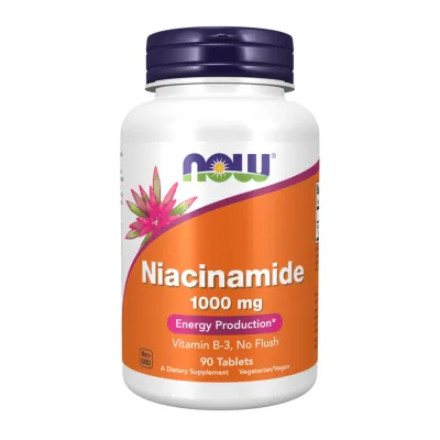Ниацинамид, Niacinamide 1000 mg - 90 tabs