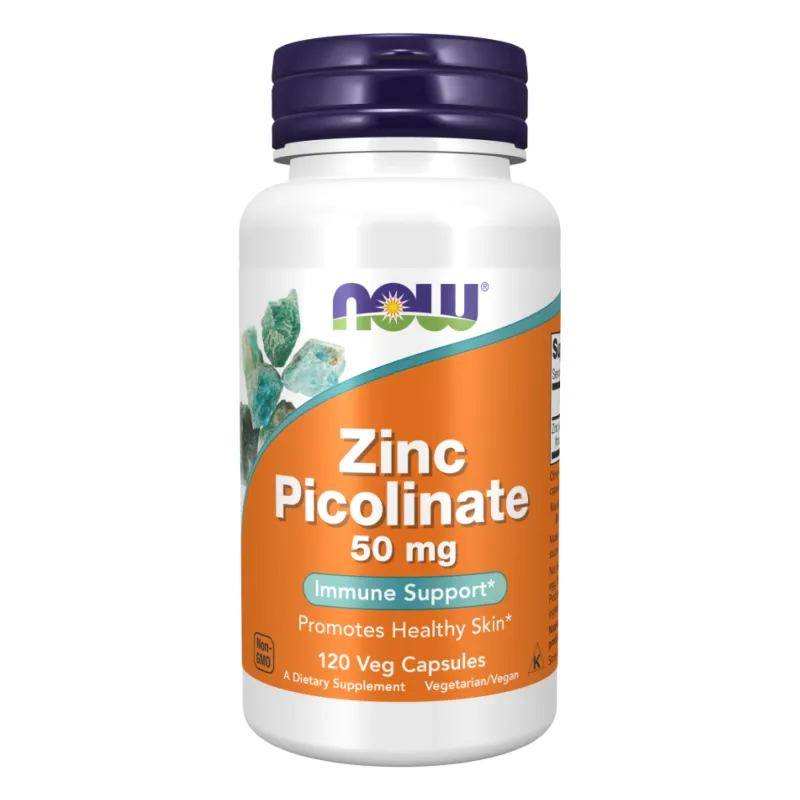 Цинк Піколінат, Zinc Picolinate 50mg - 120 vcaps