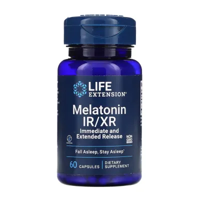 Мелатонин, Melatonin IR/XR - 60 caps