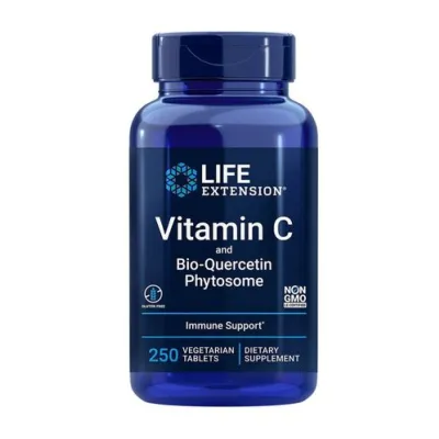 Витамин С с фитосомами, Vitamin C and Bio-Quercetin Phytosome - 250 tabs