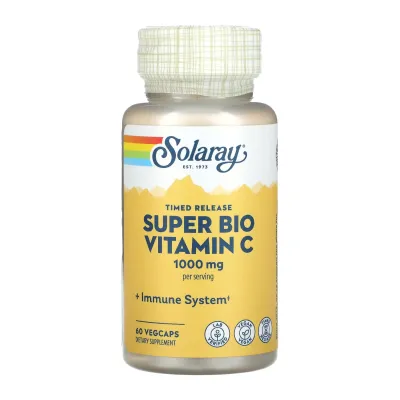 Витамин С, Super Bio Vitamin C 1000mg - 60 vcaps
