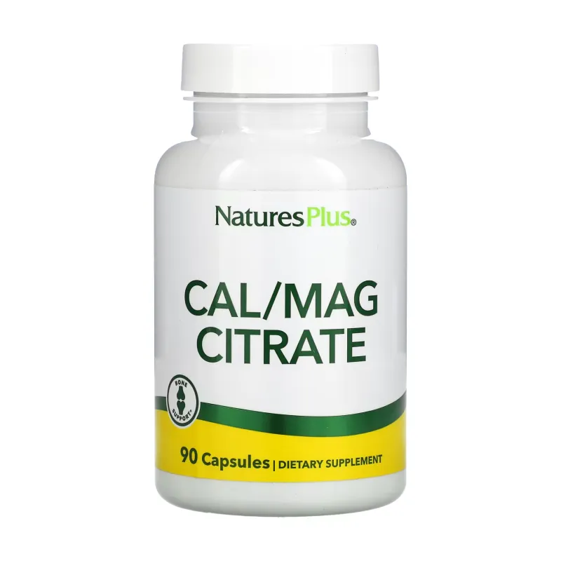 Кальций и Магний, Cal/Mag Citrate - 90 caps
