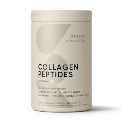 Колаген Sport Research (Peptides) — 454 г, без смаку, для суглобів і шкіри