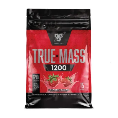 Гейнер BSN (True Mass 1200) — 4730 г, полуничний мілкшейк