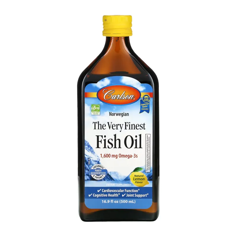 Жидкая омега 3 с лимонным вкусом, VFFO - 500ml Lemon