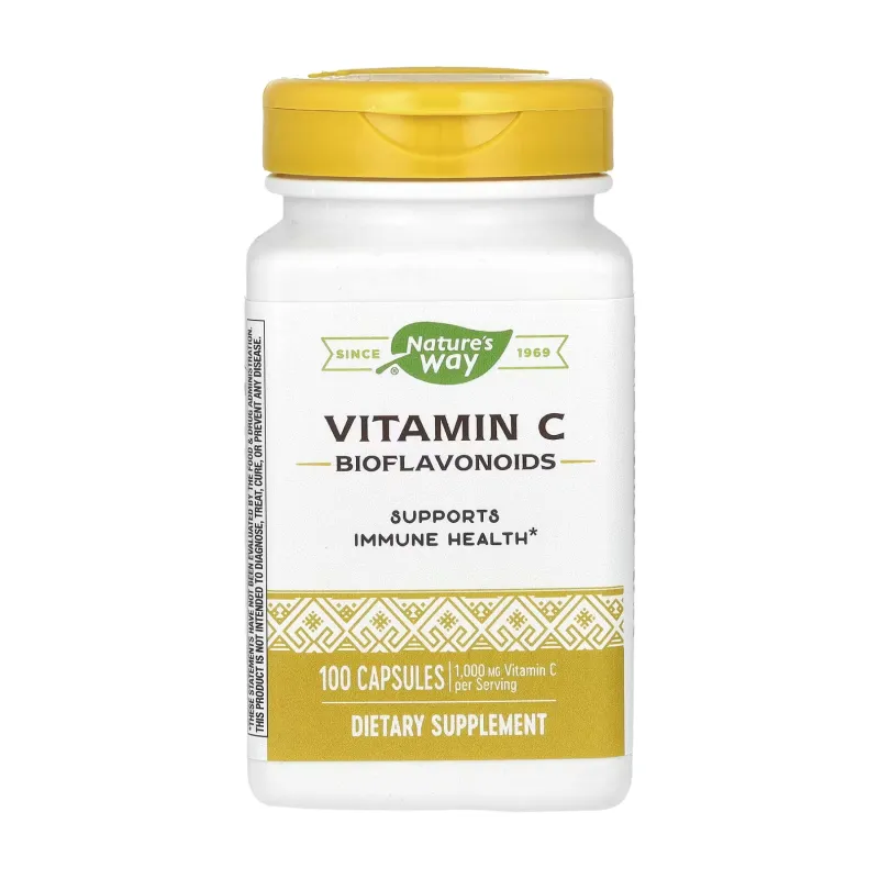 Вітамін С з біофлавоноїдами, Vitamin C Bioflavonoids - 100 caps