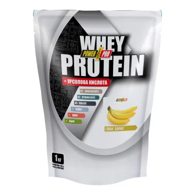 Протеїн, Whey Protein - 1000g Banana