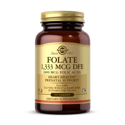 Фолиевая кислота, Folic Acid 800 mcg - 250 tabs
