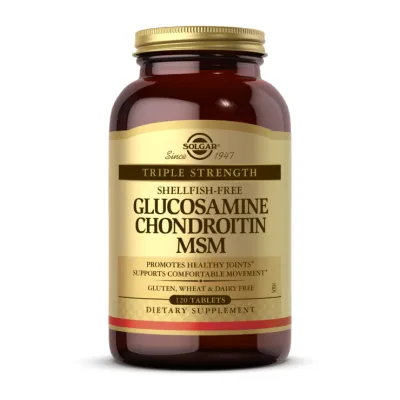 Глюкозамин, хондроитин и МСМ, Triple Strength Glucosamine Chondroitin MSM - 120 tabs