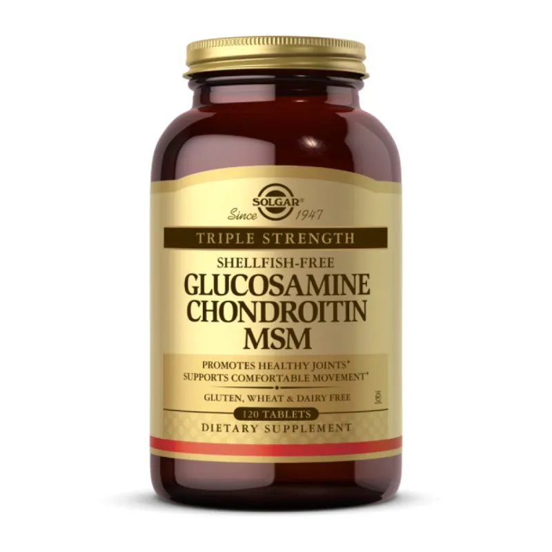 Глюкозамин, хондроитин и МСМ, Triple Strength Glucosamine Chondroitin MSM - 120 tabs