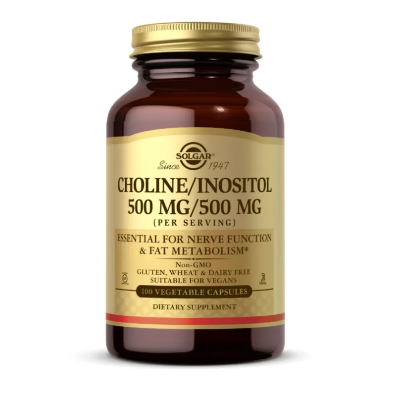 Холін і Інозитол, Choline/Inositol 500 mg/500 mg - 100 vcaps