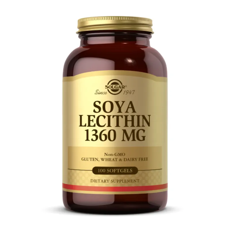 Соевый лецитин, Lecithin 1360mg (Natural Soya) - 180 softgels