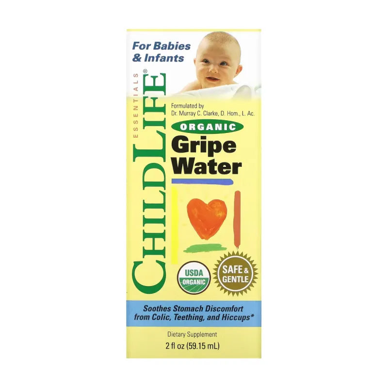 Органічна вода проти коліків, Organic Gripe Water - 59 ml