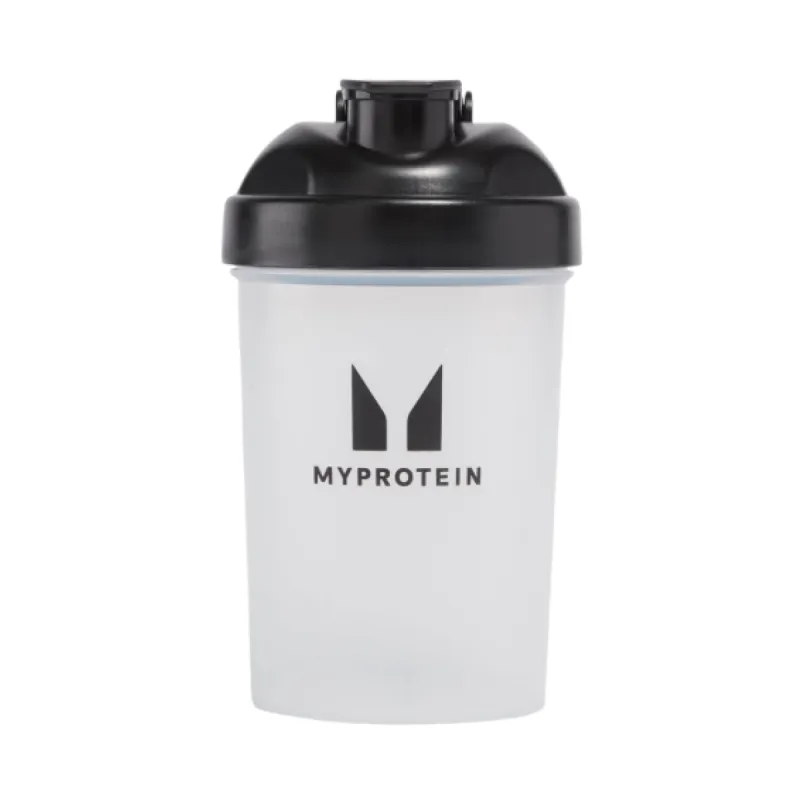 Шейкер, Plastic Shaker - 600ml Clear Black