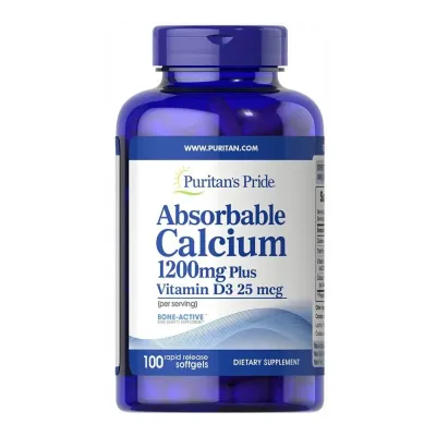 Абсорбуючий Кальцій, Absorbable Calcium - 100 softgels